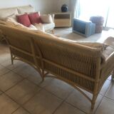 Angrave's rattan sofa