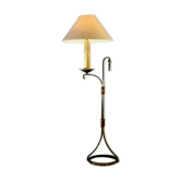 Lampadaire brutaliste by Jean-Pierre Ryckaert, edition Ryckaert / Le Dauphin, France 1950-1960.