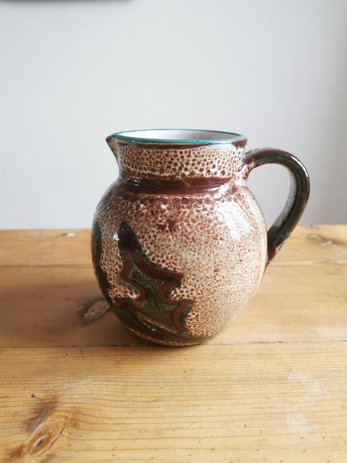 Vallauris ceramic pitcher