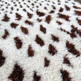 Tapis berbere Beni Ouarain en laine 185x280 cm