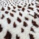 Beni Ouarain wool rug in 185x280 cm wool