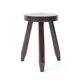 Vintage stool, wooden stool, tripod stool, brutalist, plant stand.