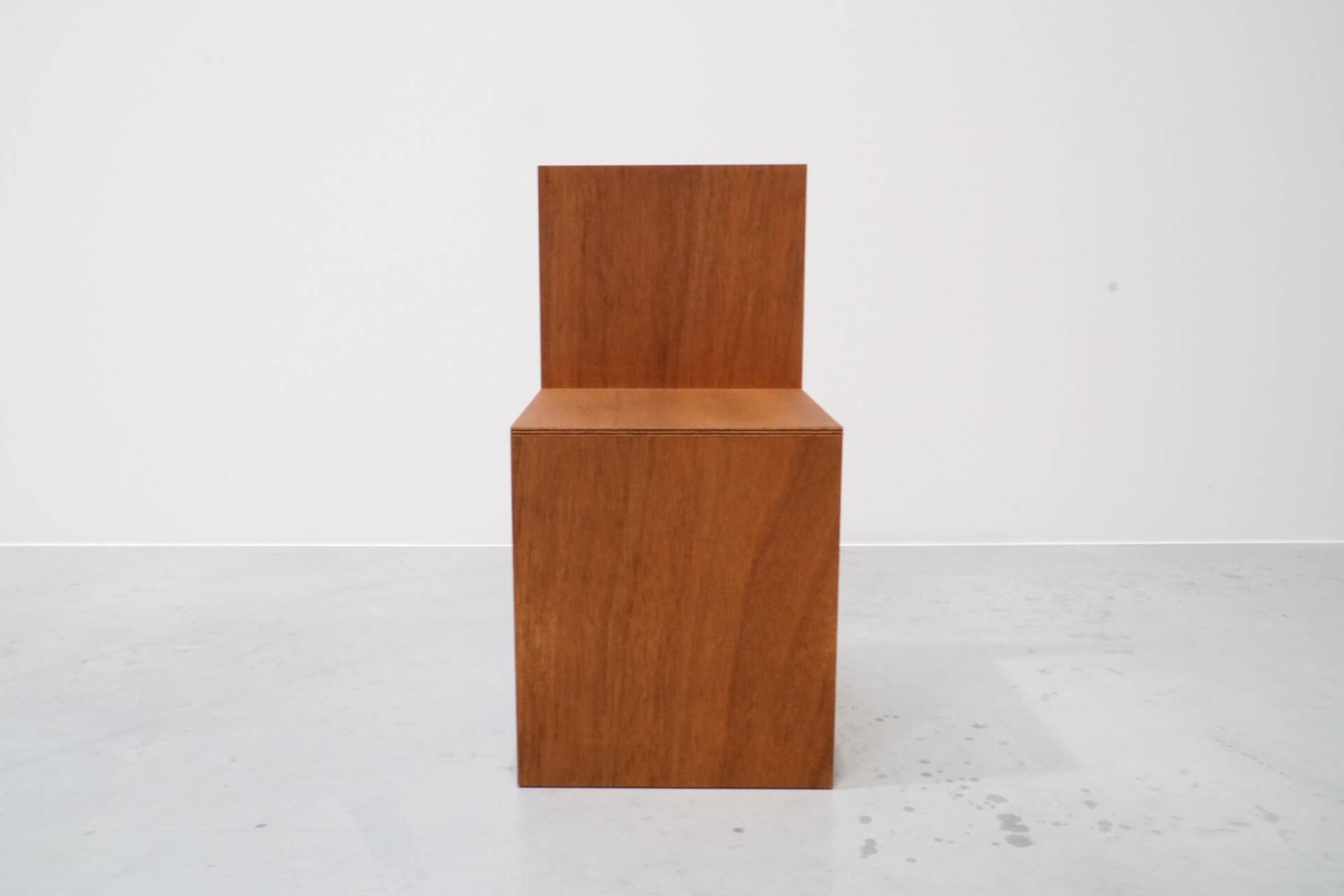 Donald Judd, No. 84 Open Side Chair in Plywood