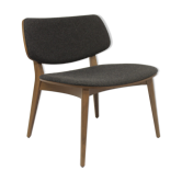 Beech wood armchair in perfect condition creation Emilio Nanni.