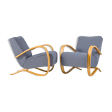 Set of 2 H-269 armchairs by J. Halabala, 30's
