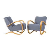 Set of 2 H-269 armchairs by J. Halabala, 30's