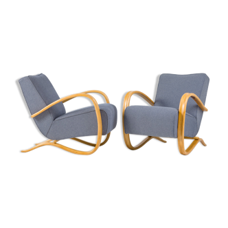 Set of 2 H-269 armchairs by J. Halabala, 30's
