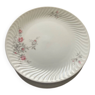 12 vintage Bareuther dinner plates – antique service