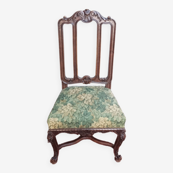 Louis XV chair in walnut 19th