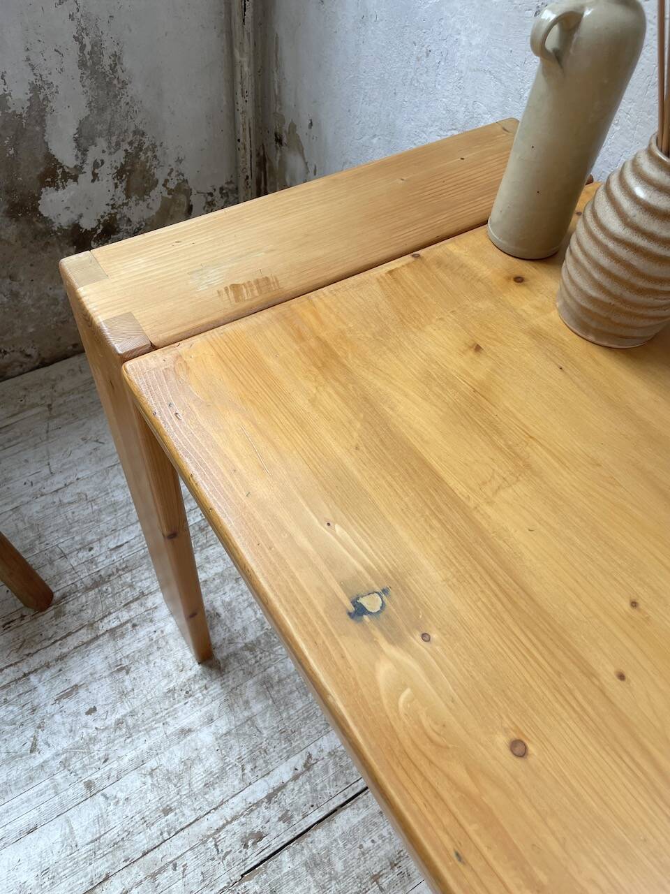 1970s pine desk