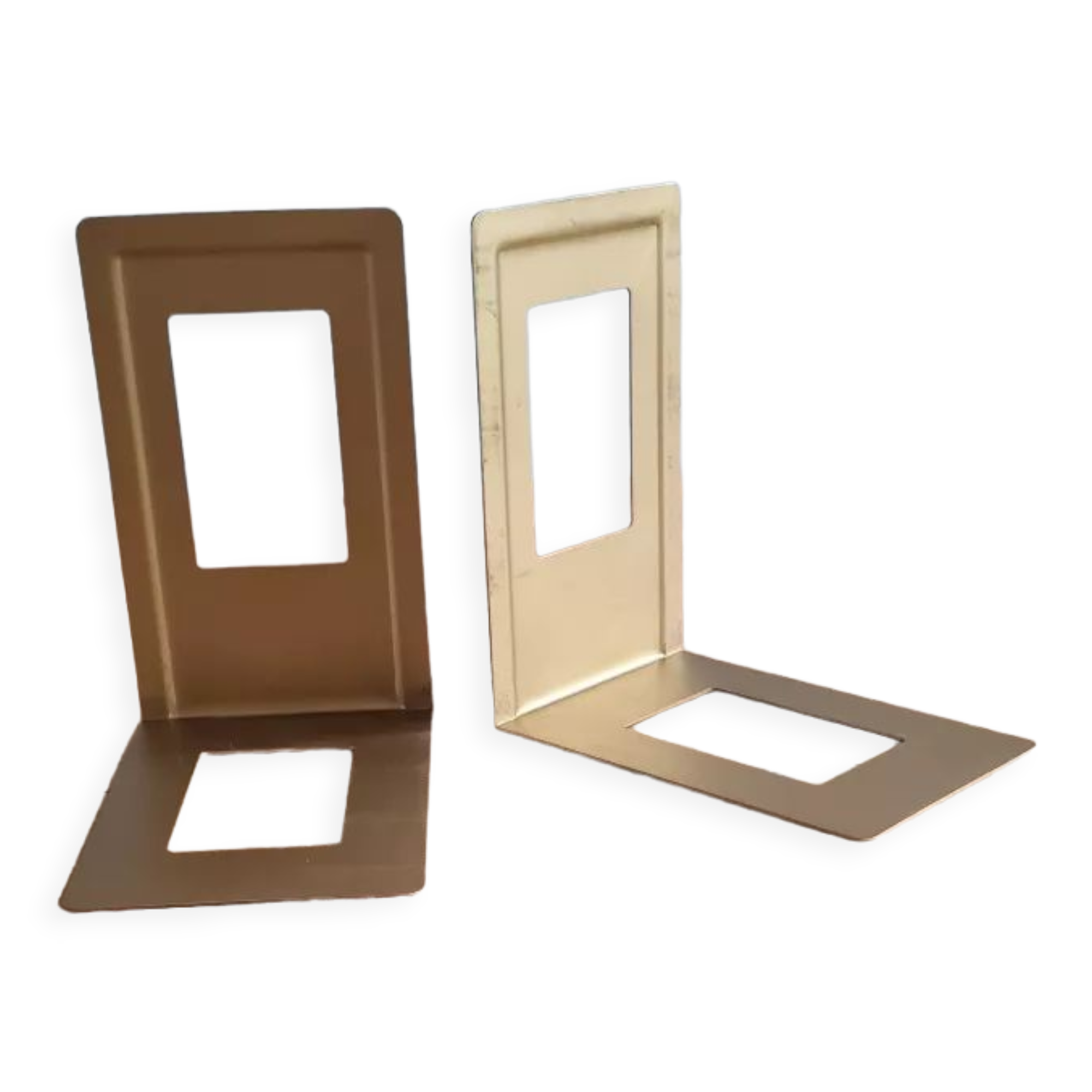 Pair of dbgm metal book greenhouse