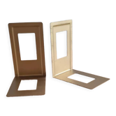 Pair of dbgm metal book greenhouse