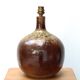 Lamp foot "ball" in signed sandstone, 70s