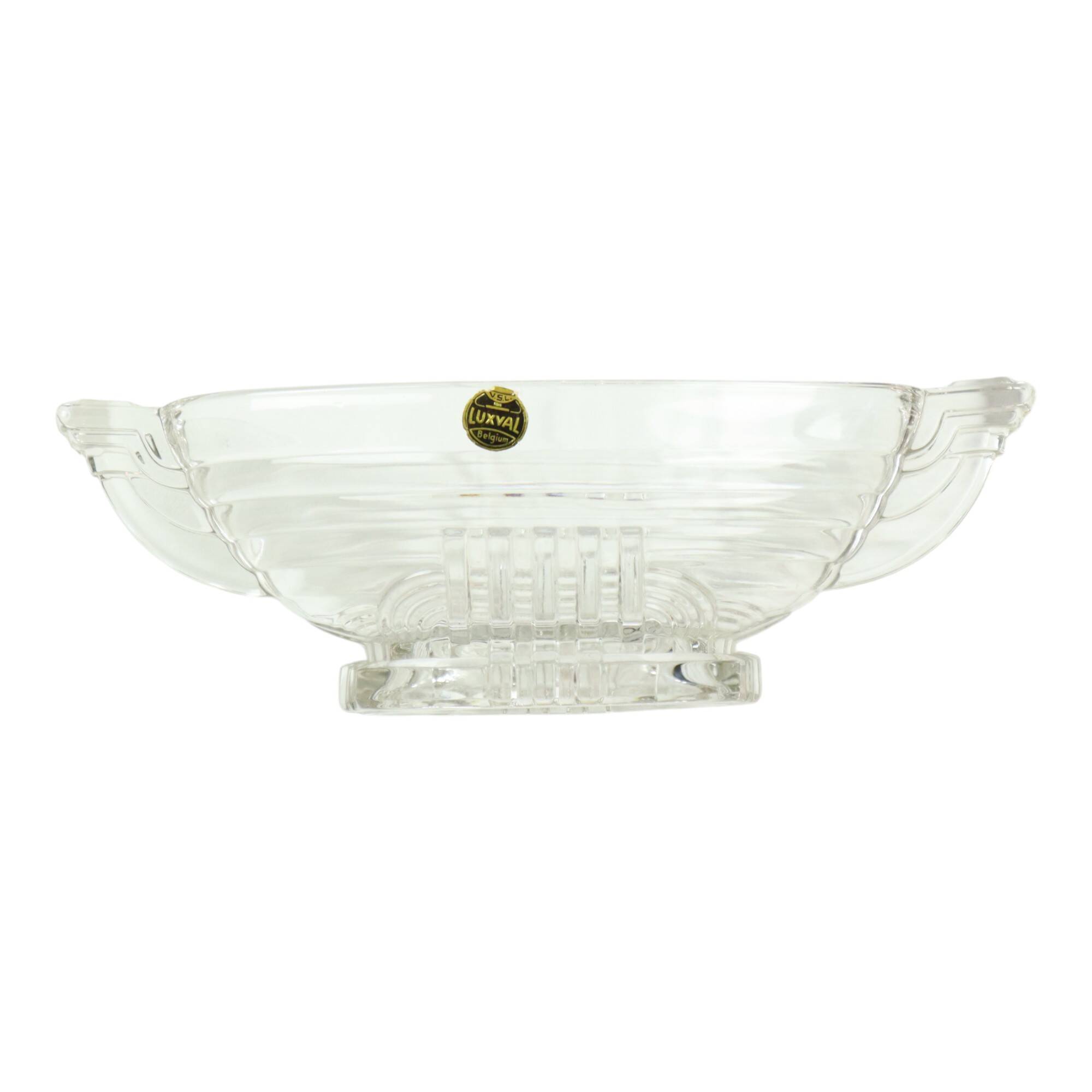 Art Deco Fruit Bowl Coupe Marcelle Val Saint Lambert 1935