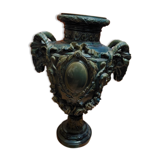 Vase medicis massier golf juan 1900-20