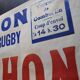 "Rugby Match" poster - City of Langon - 1930s