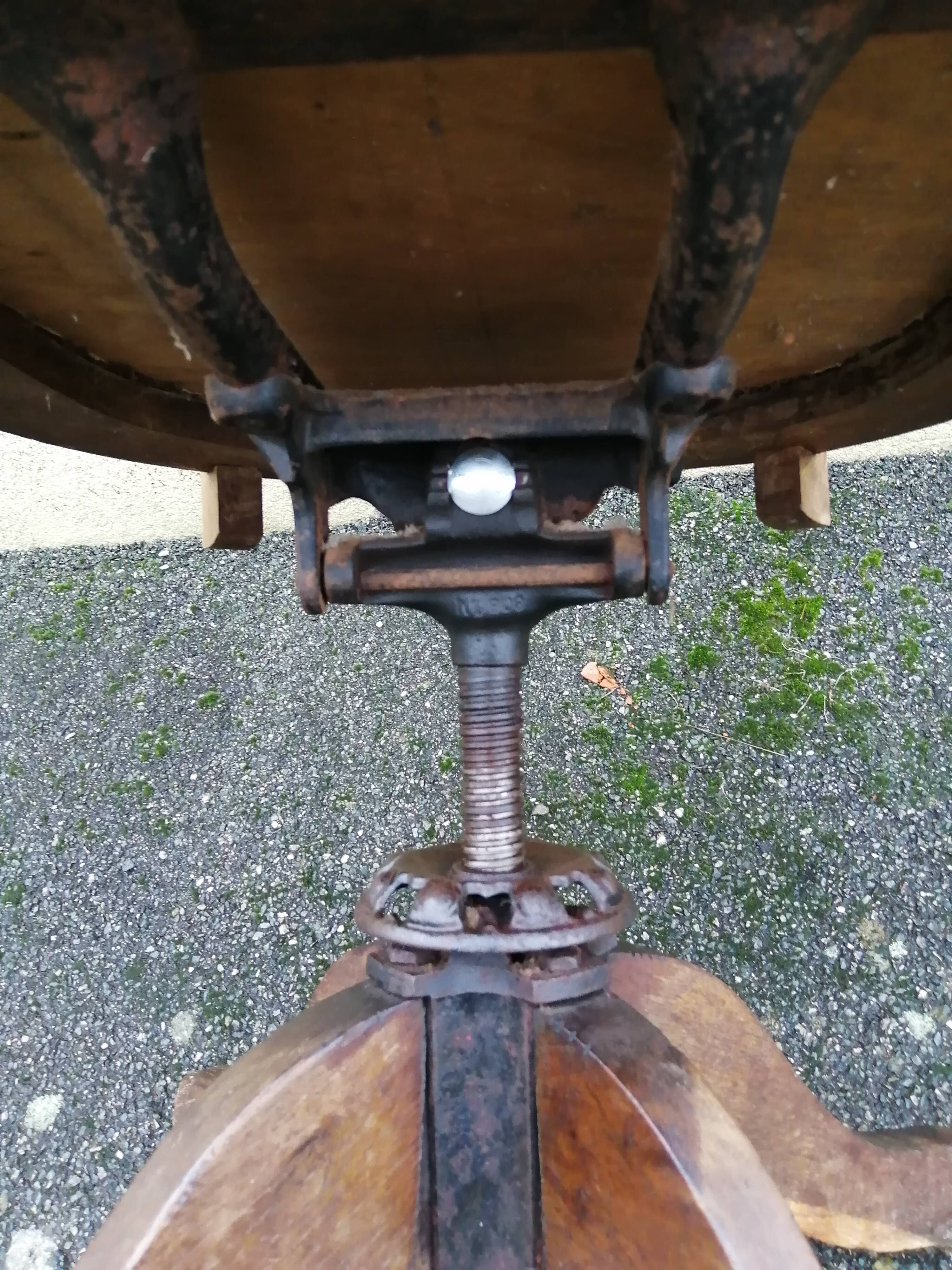 Fauteuil de bureau "américain"