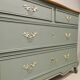 Vintage oak commode, renovated