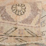 3x12 Cream Beige Persian Runner Rug 86x358Cm SK 17433