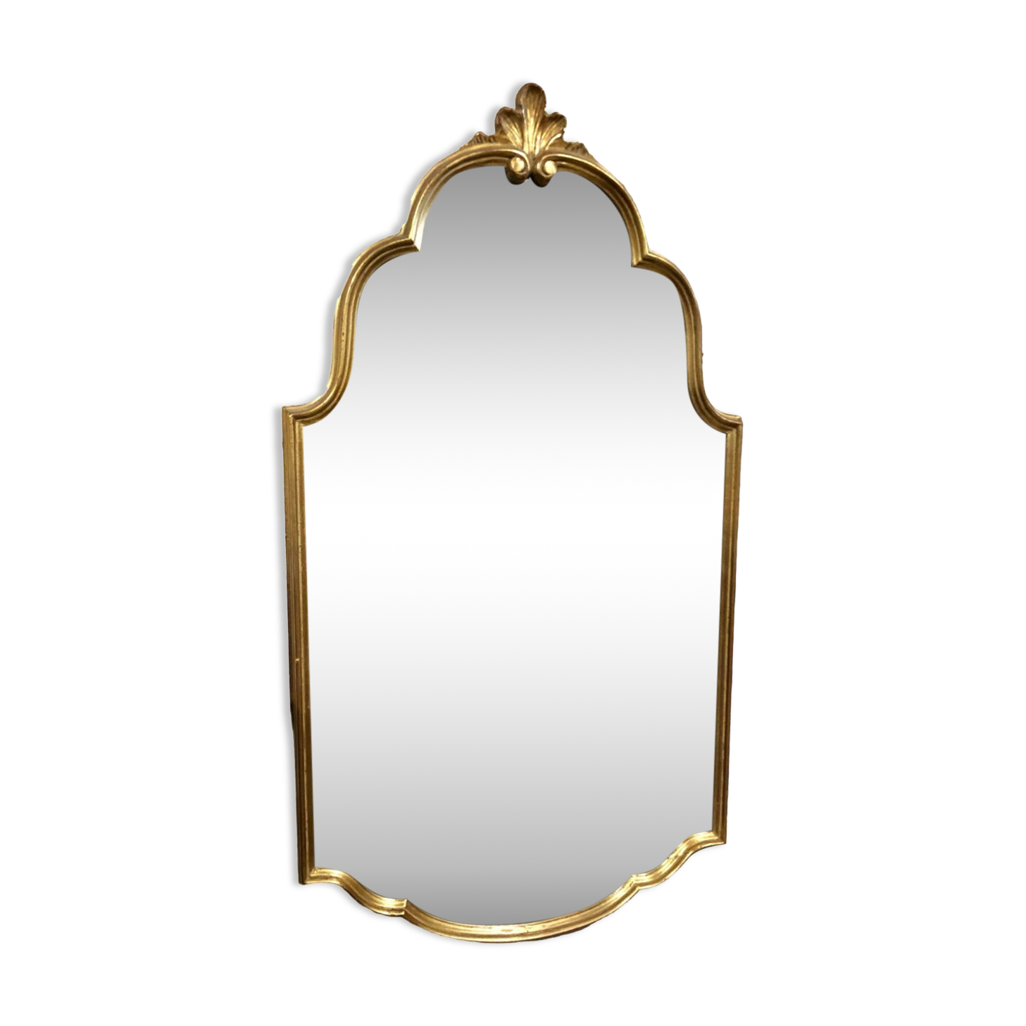 Baroque golden mirror