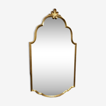 Miroir doré baroque