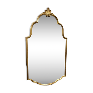 Miroir doré baroque