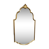 Miroir doré baroque