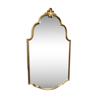 Baroque golden mirror