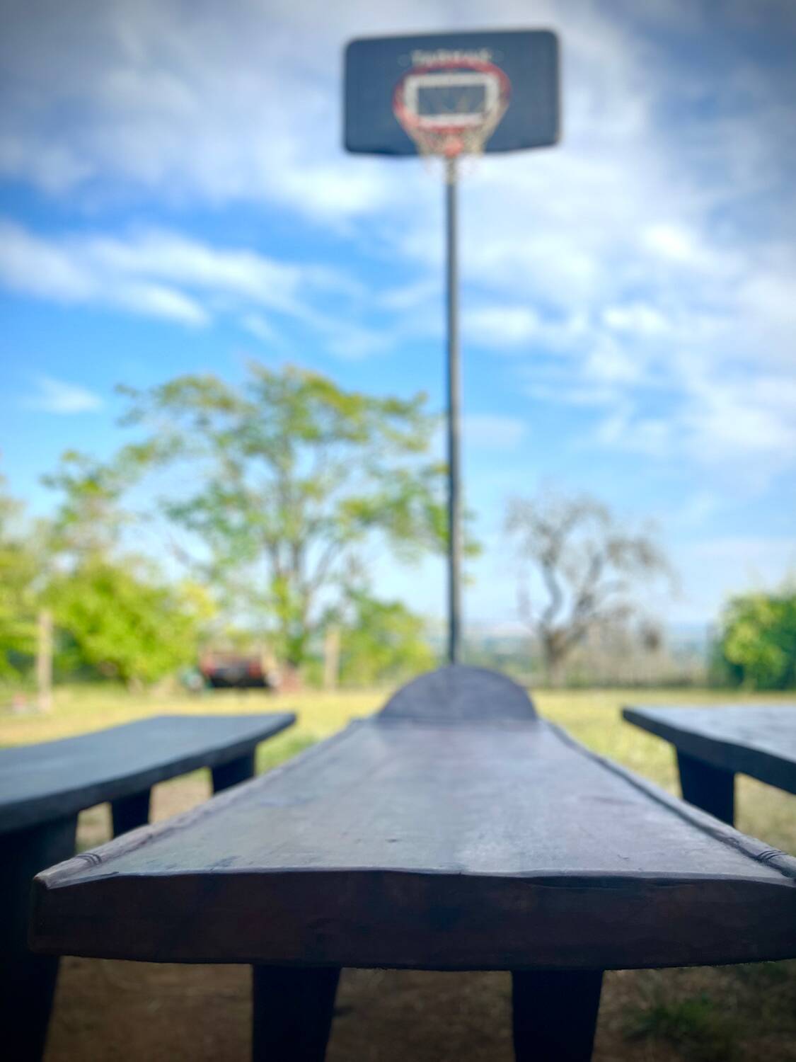 Authentic Senufo Bed, XXL Side Table