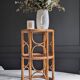 Plant stand, vintage side table, 1970s bamboo.