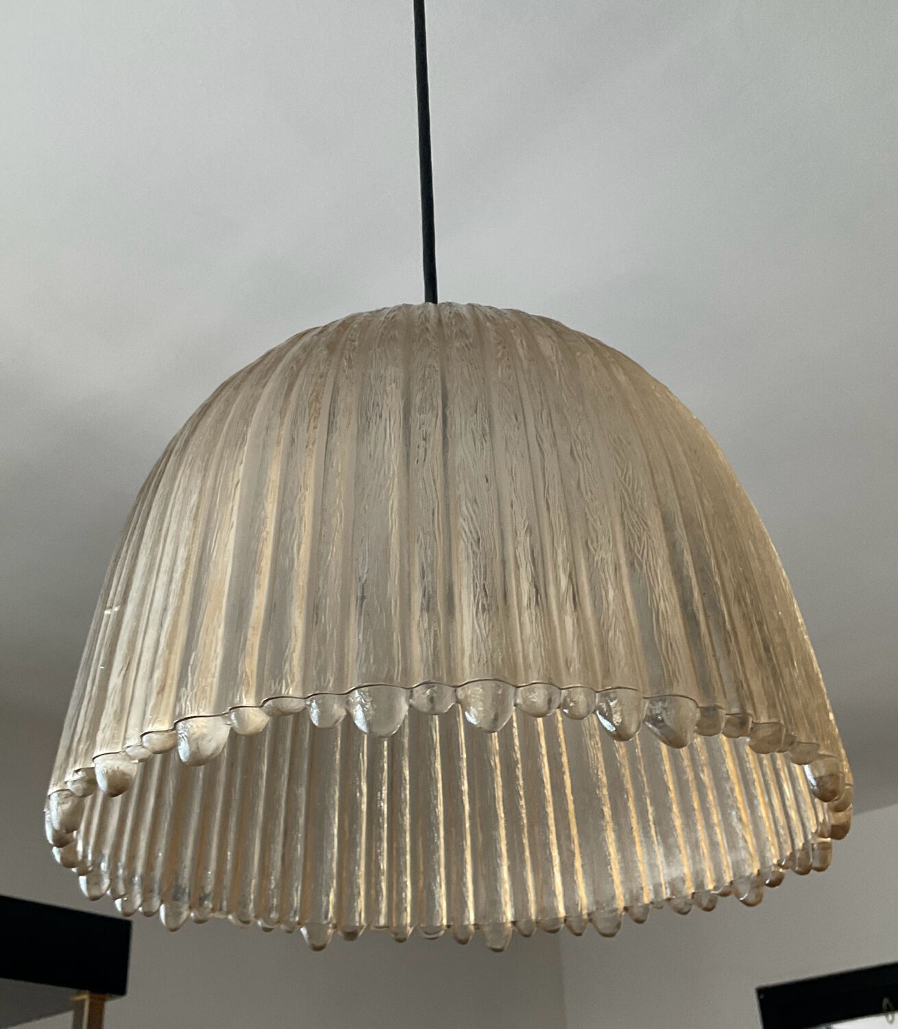 Suspension vintage Peill & Putzler des années 70