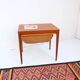 Mid-20th century Danish sewing table/side table in teak, Haslev Hansen