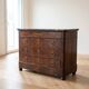Antique Louis Philippe commode in mahogany and marble
