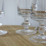 Set of Basel crystal glasses in good condition
