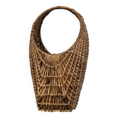 Panier 1 anse en osier tressé