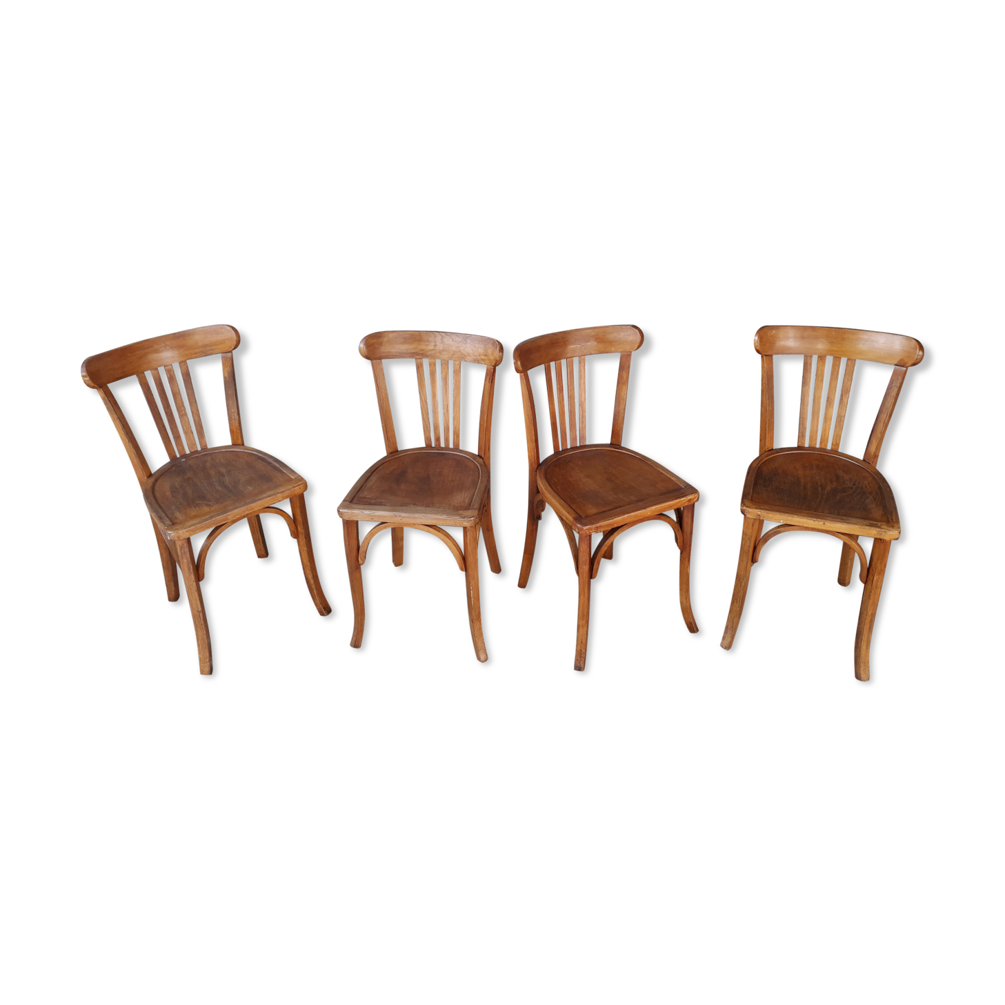 Set of four Luterma bistro chairs