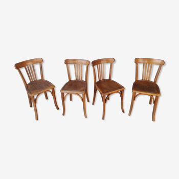Set of four Luterma bistro chairs