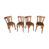 Set de quatre chaises bistrot Luterma