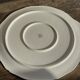 Large earthenware tart dish from Gien Quimper with a golden rim D35