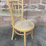Viennese chair vintage curved wood