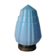 Old Art Deco lamp blue opal globe skyscraper style New York 1920/30