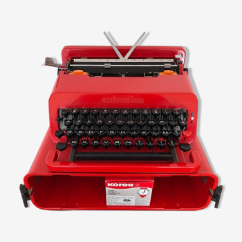 Olivetti typewriter "Valentine" by Ettore Sottsass 1960