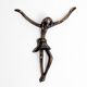Modernist Christ in bronze