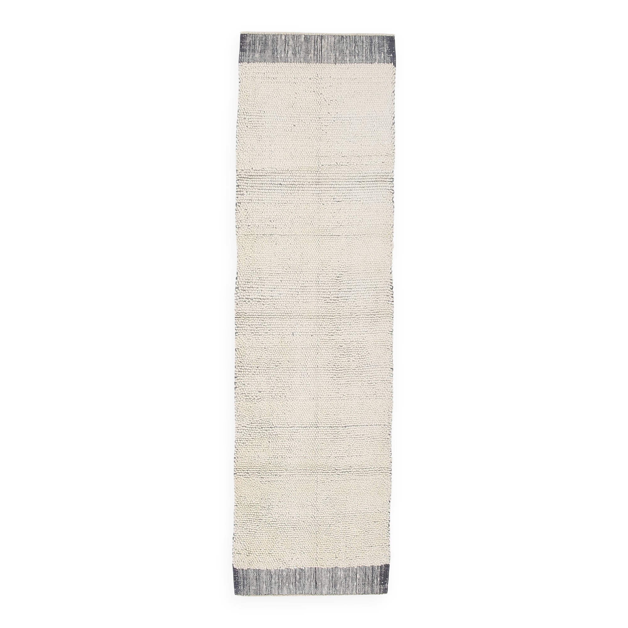 2x8 Cream Beige Turkish Runner Rug, 68x249Cm