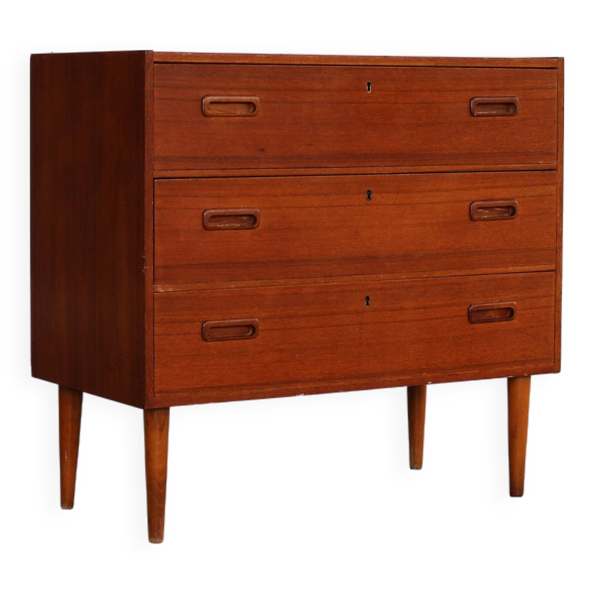 commode vintage en teck
