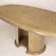 Angelo Mazzola parchment table produced by Ar.Vi Salpol, 1980