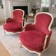 Paire de fauteuils Louis XV en excellent état