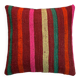 Vintage turkish kilim cushion cover , 40 x 40 cm