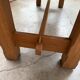 Solid oak farmhouse table