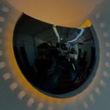 Set of 2 vintage space age wall lamps by Reggiani Goffredo